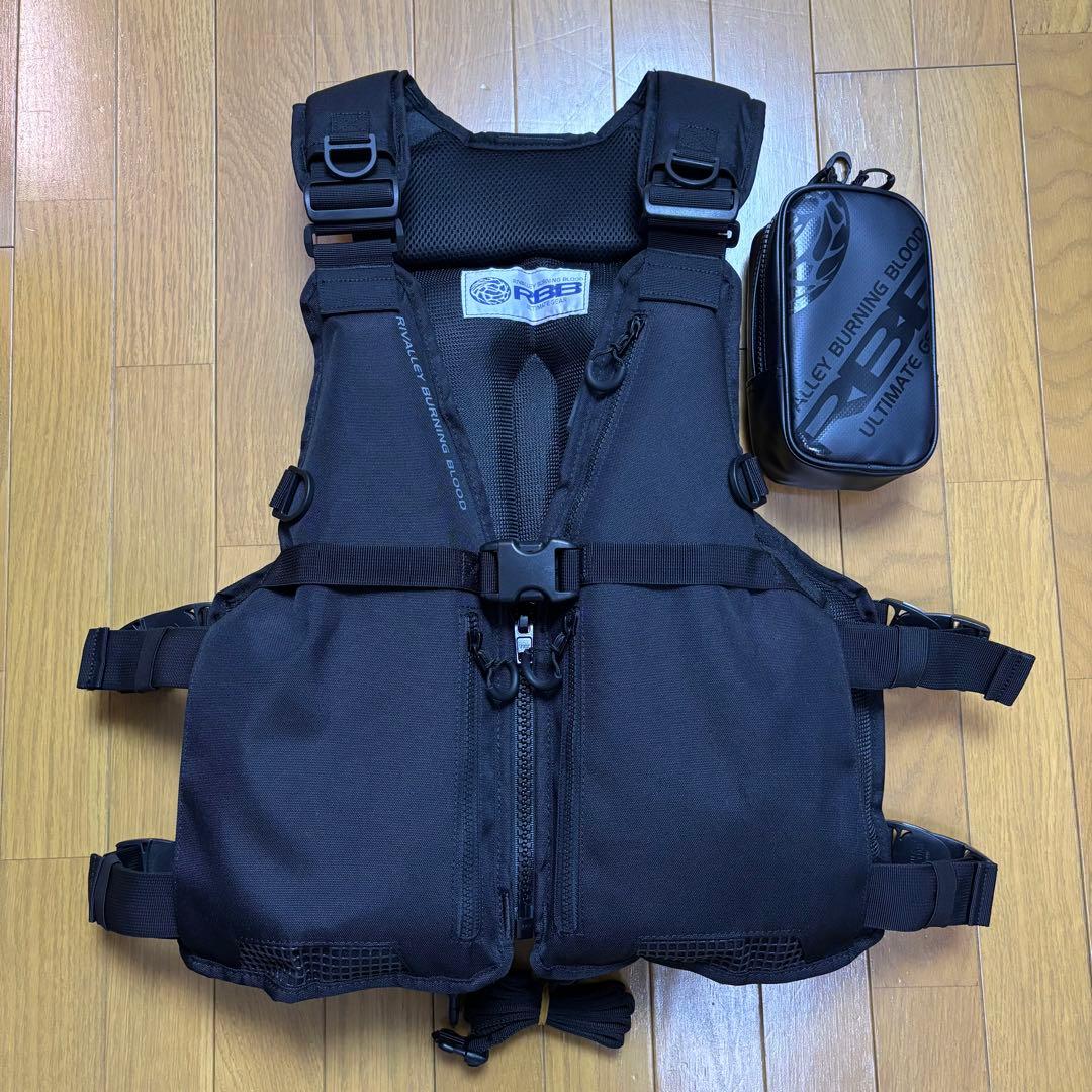 フィッシングベスト RBB ロックショアシューティングベスト