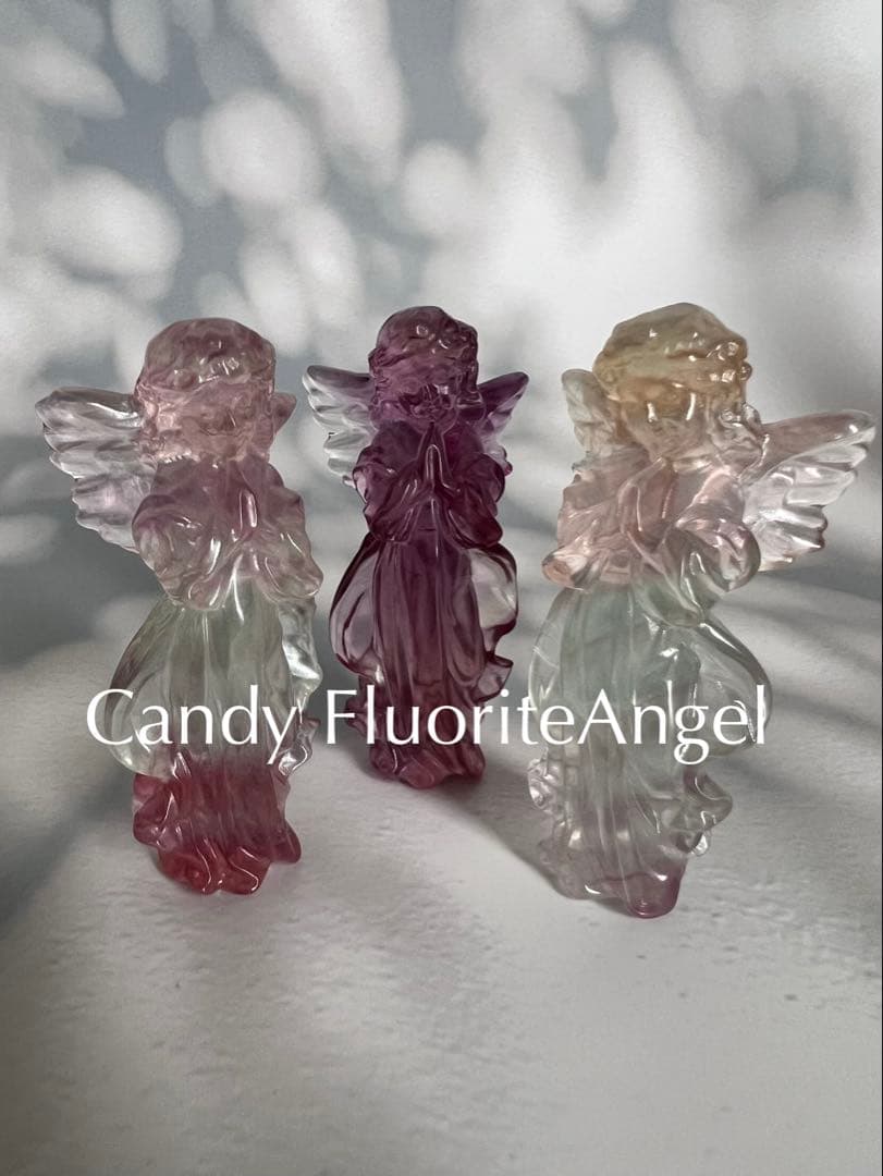 最高品質　キャンディフローライト　フローライト　天使　エンジェル（個別販売）