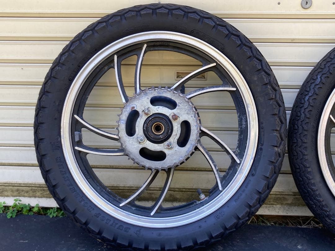 YAMAHA 初代 RZ350 タイヤ