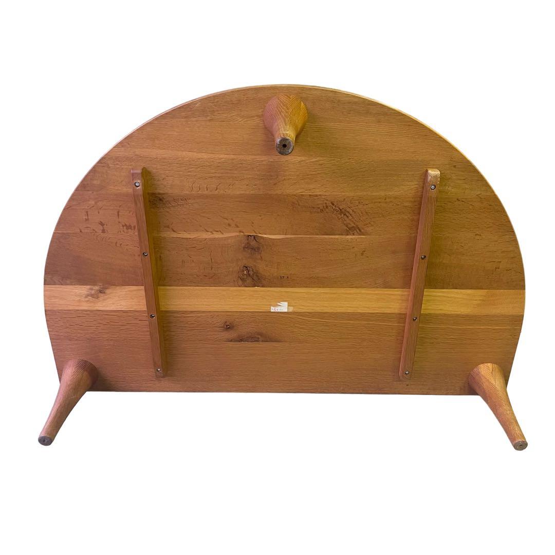 森のことばシリーズ 飛騨産業 半円型ローテーブル インテリア 家具