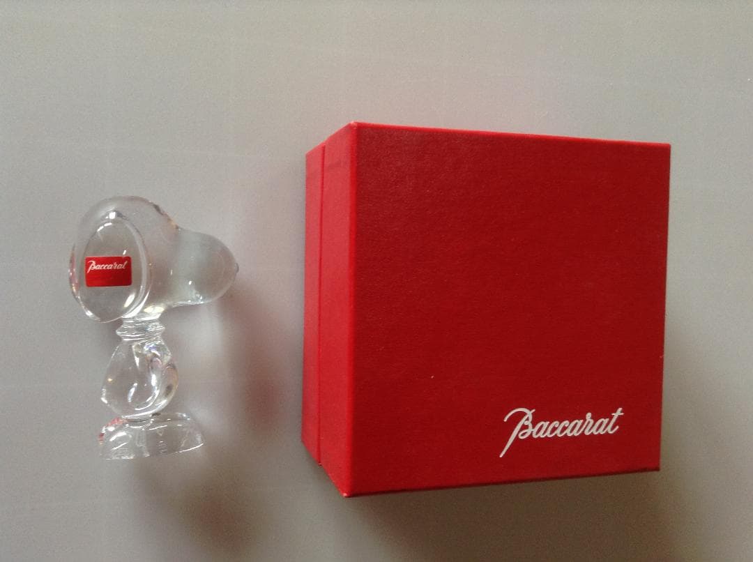 【新/完/稀少品】 バカラ　スヌーピー　UFS取扱　Baccarat　クリスタル