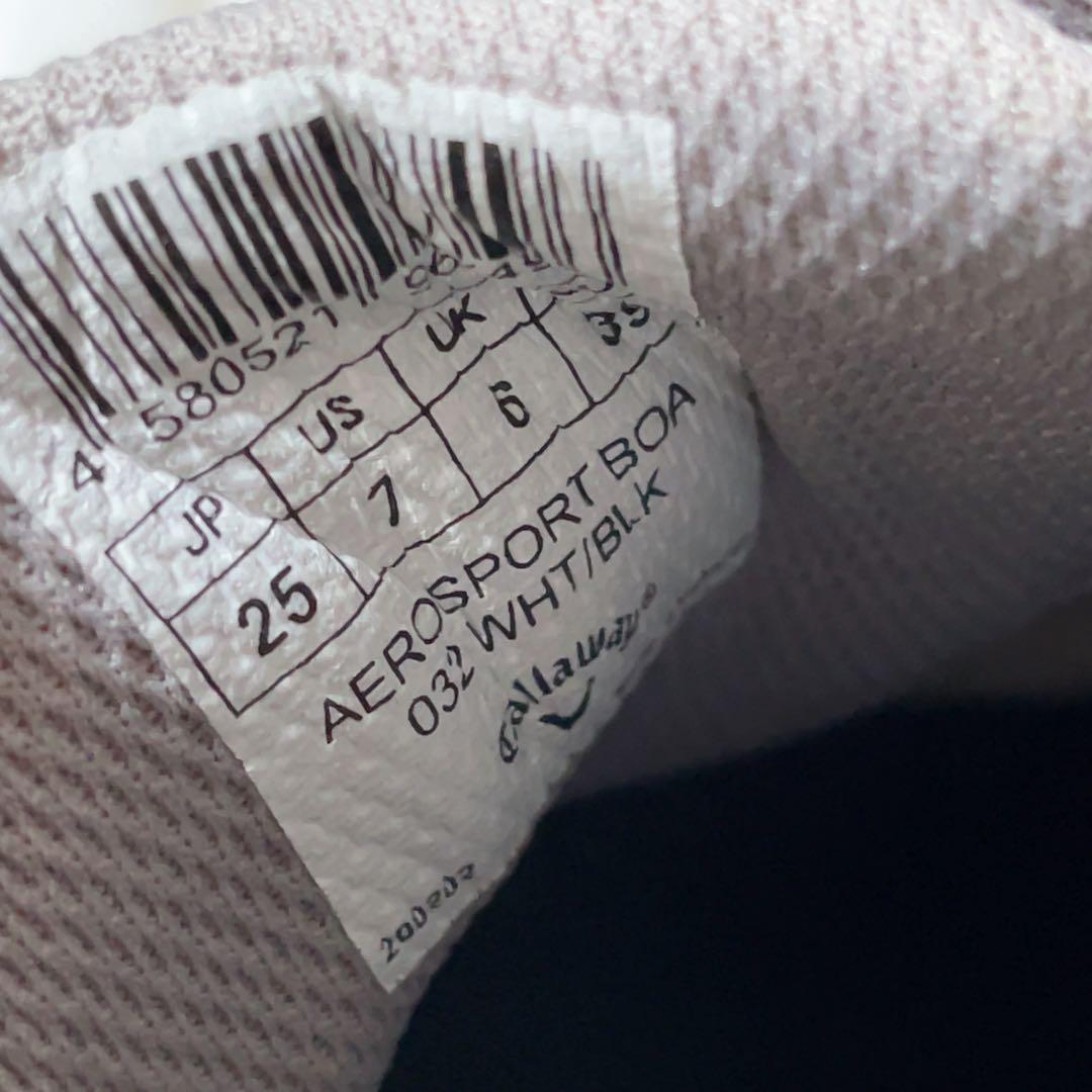 キャロウェイAEROSPORT BOAゴルフシューズ 25cm Callaway