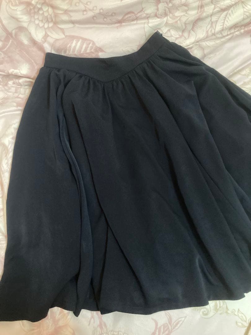no.sproject 黒 理想のサーキュラースカート フレアスカート Mサイズ
