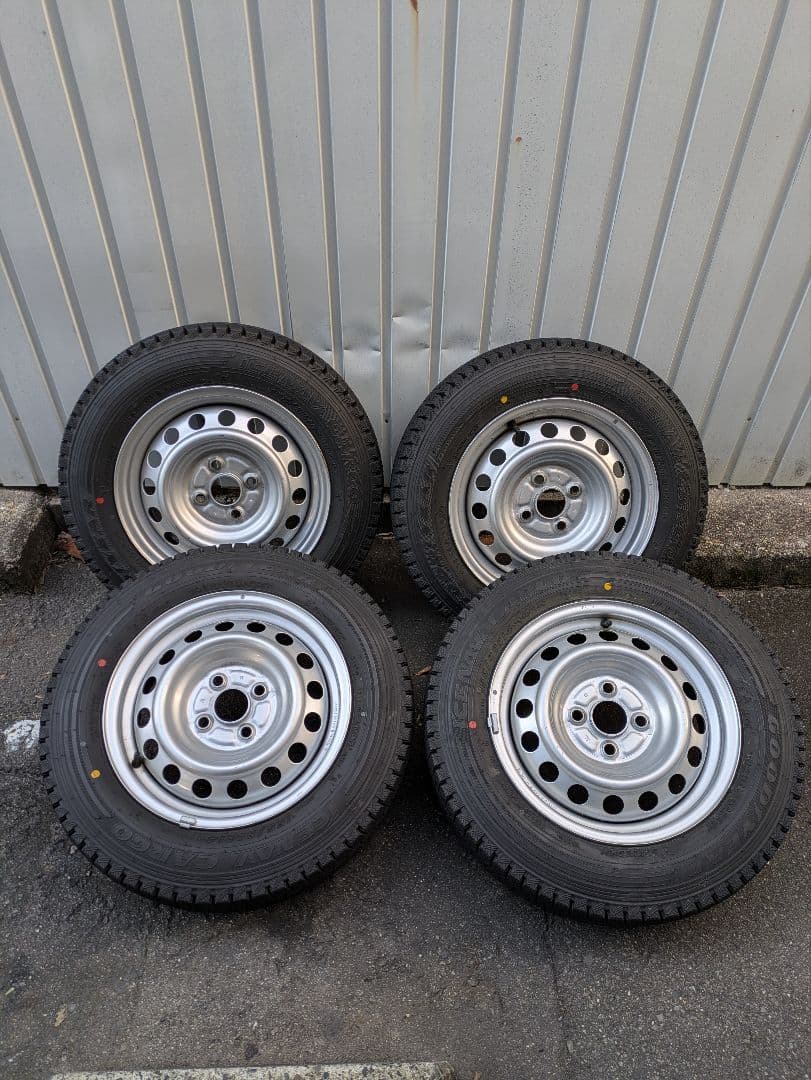 155/80R14 スタッドレスタイヤホイールセット