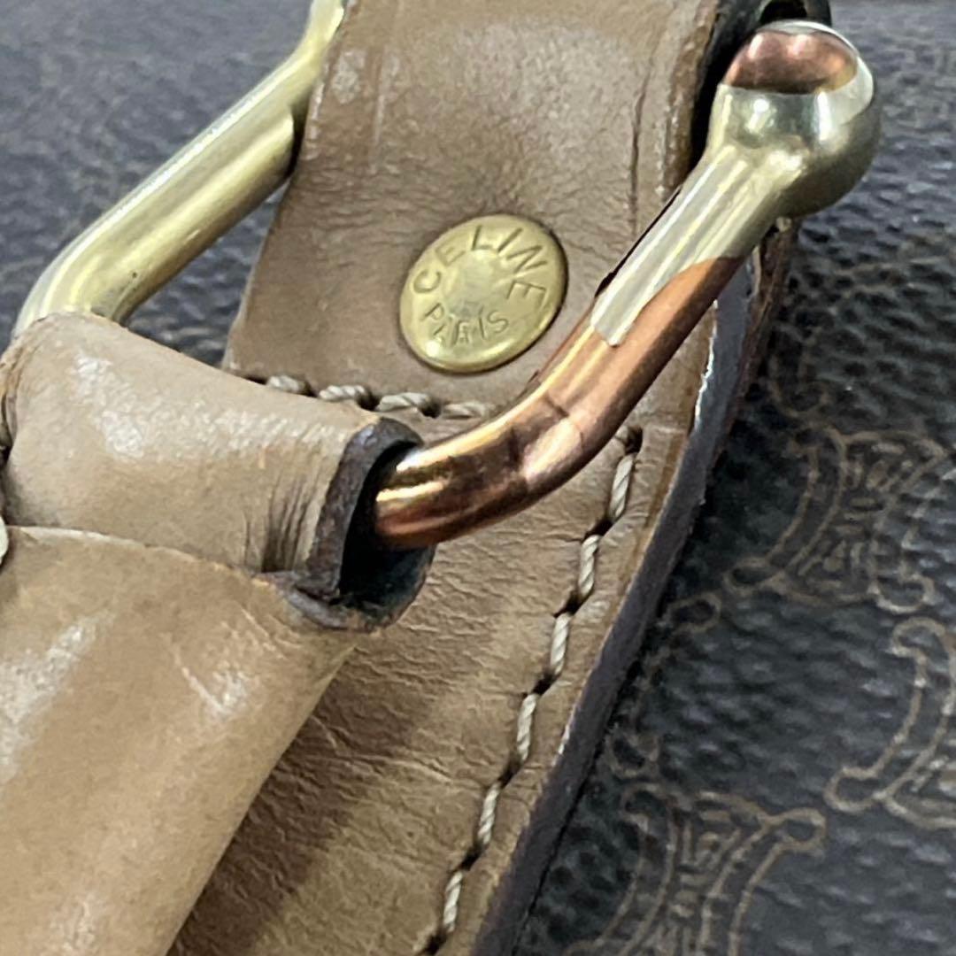 当時物　オールド　セリーヌ　ボストンバッグ　マカダム柄　トリオンフ　旅行　y2k