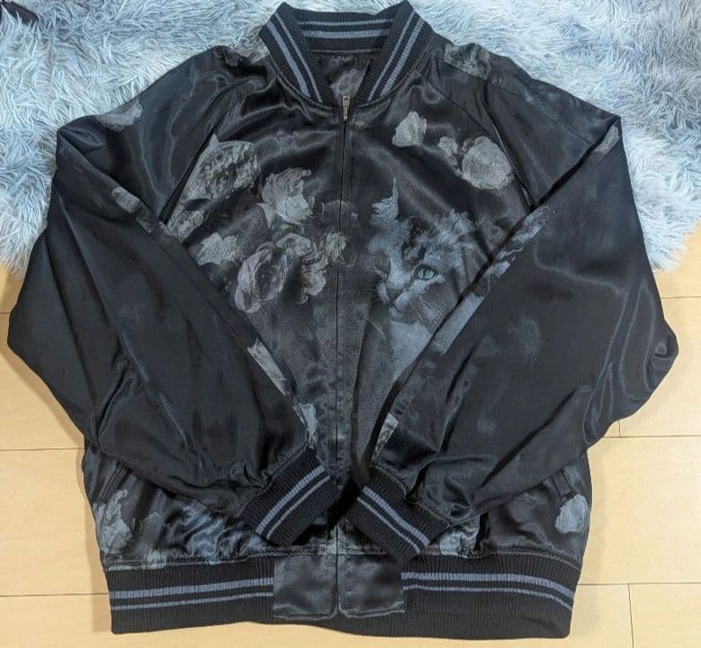 25ss ラッドミュージシャン スーベニアジャケット 黒スカジャン