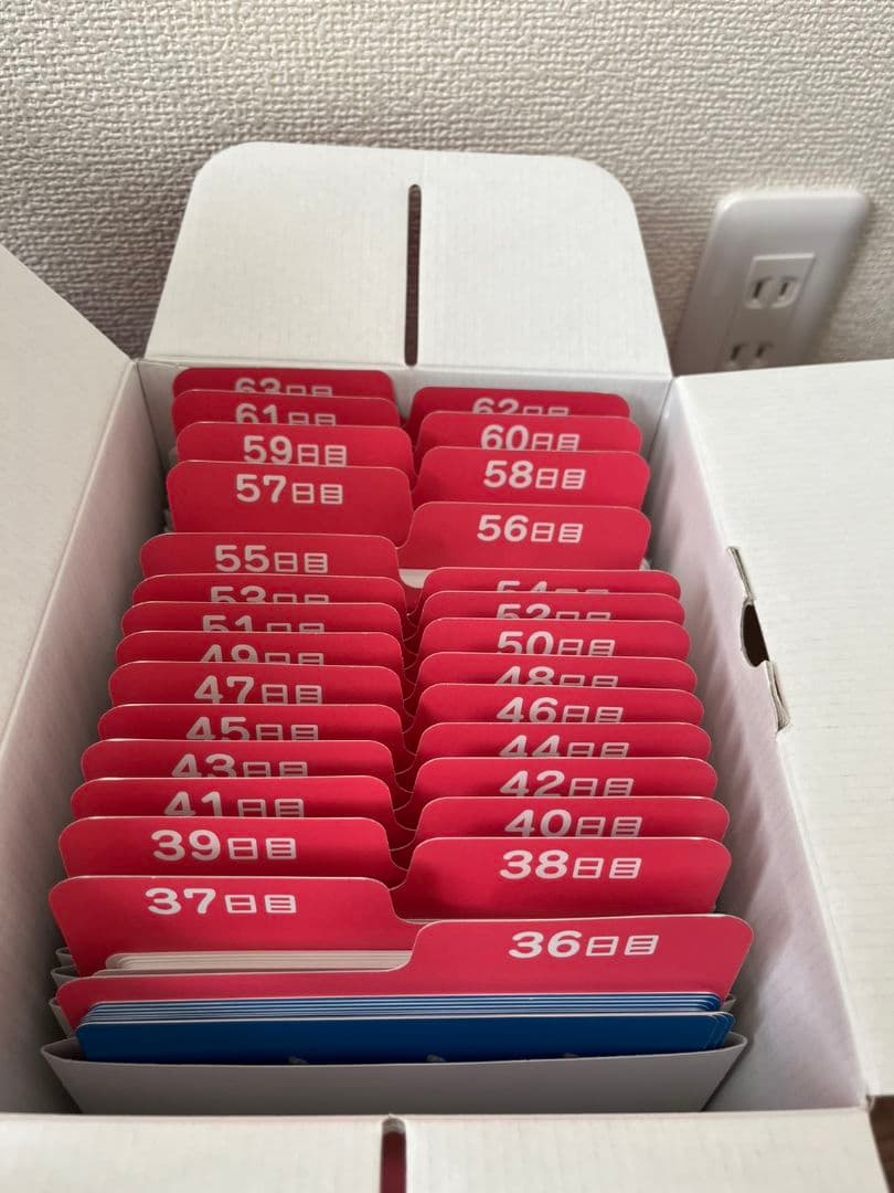 ■七田式 知育教材 ドッツset 青箱／赤箱 右脳フラッシュカ―ド