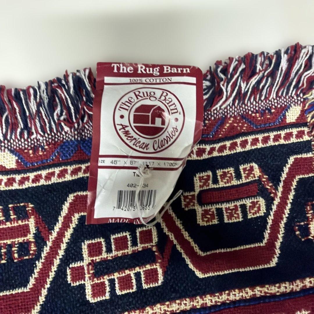 デッドストック　ネイティブ　マルチカバー　ソファカバー　ラグ　178x127