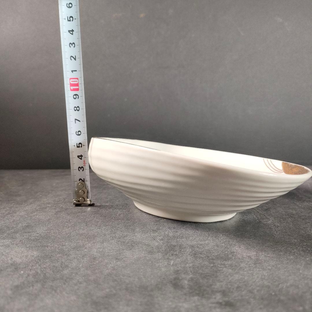 C10-1/金彩波文銘々皿 大皿10客・小皿10客/和食器/懐石料理/懐石道具