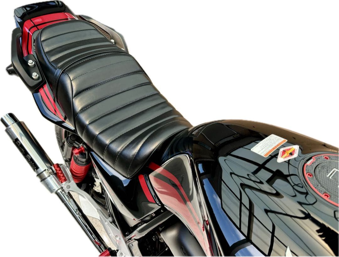 ビンテージ調レザータックロールシート ホンダ CB400SF NC39〜NC42