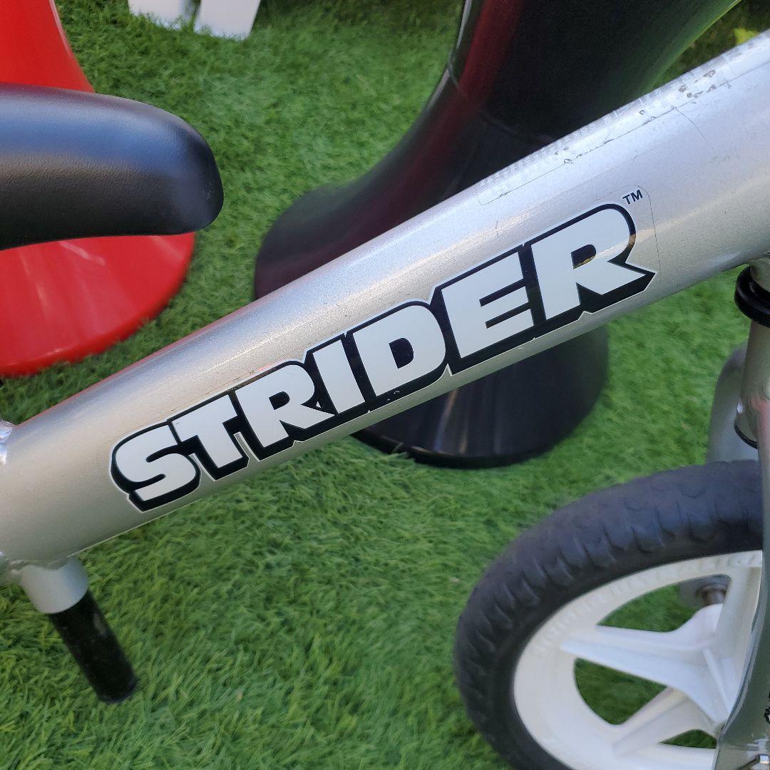 【動作良好】STRIDER PROバランスバイク 12インチ シルバー