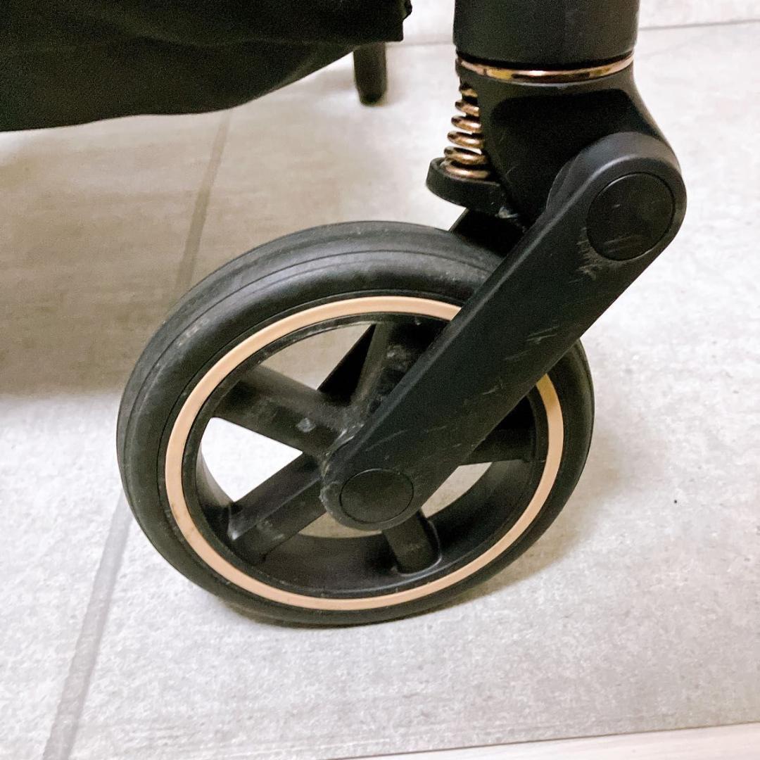 cybex mios ベビーカー ローズゴールドフレーム A型 両対面式 良品
