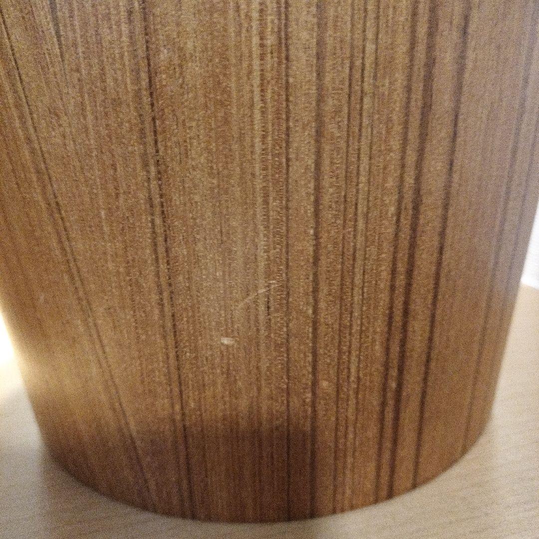 n　SAITO WOOD 木製ごみ箱 木目調　2個セット