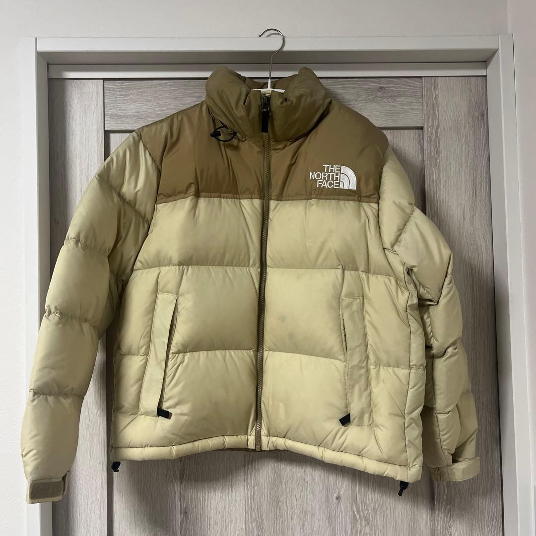 ノースフェイス ベージュ ヌプシ