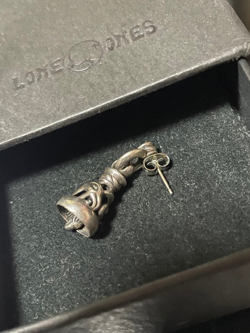 【最終値下げ】LONE ONES シルバー ベル型ピアス【正規品】