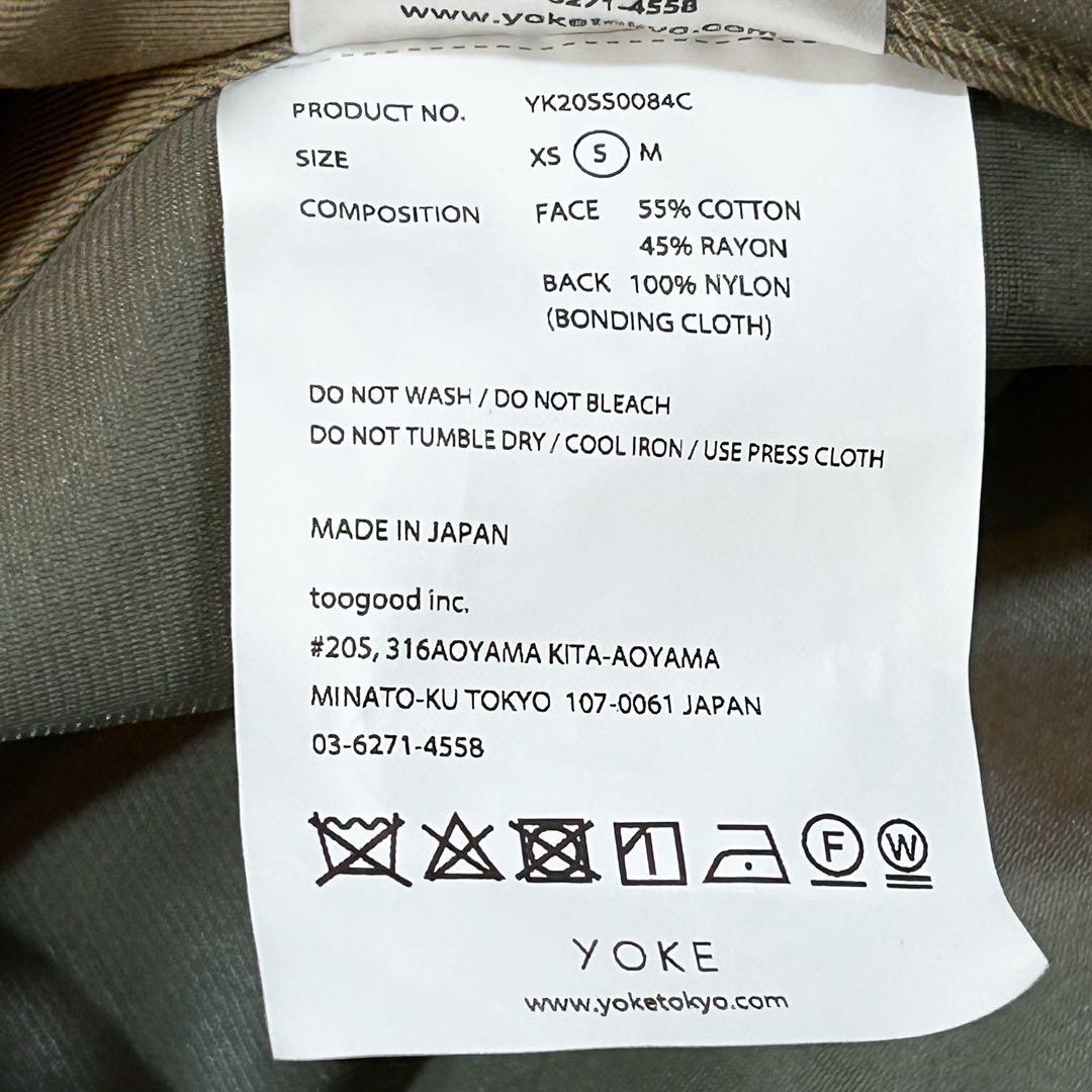 【新品】 YOKE DOWNSIZING BAL COLLAR COAT コート