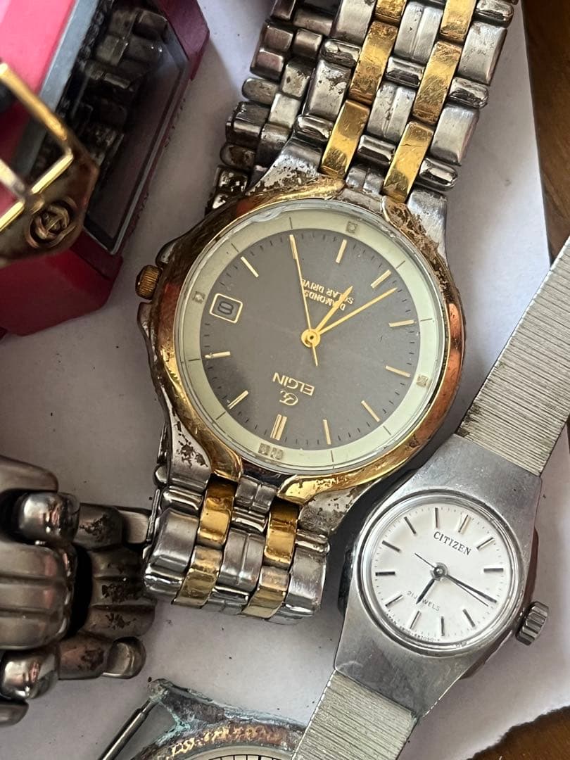 メンズ　時計　大量　ジャンク品　60枚以上