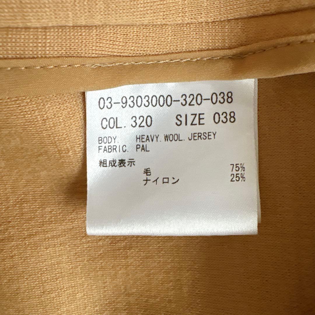 極美品✨theory luxe セオリーリュークス ノーカラーコート キャメル