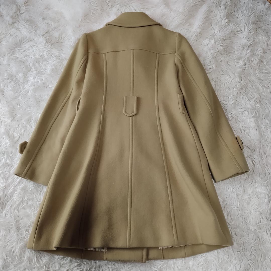 ブルーレーベルクレストブリッジ トレンチコート ファー ベルト付き 2way