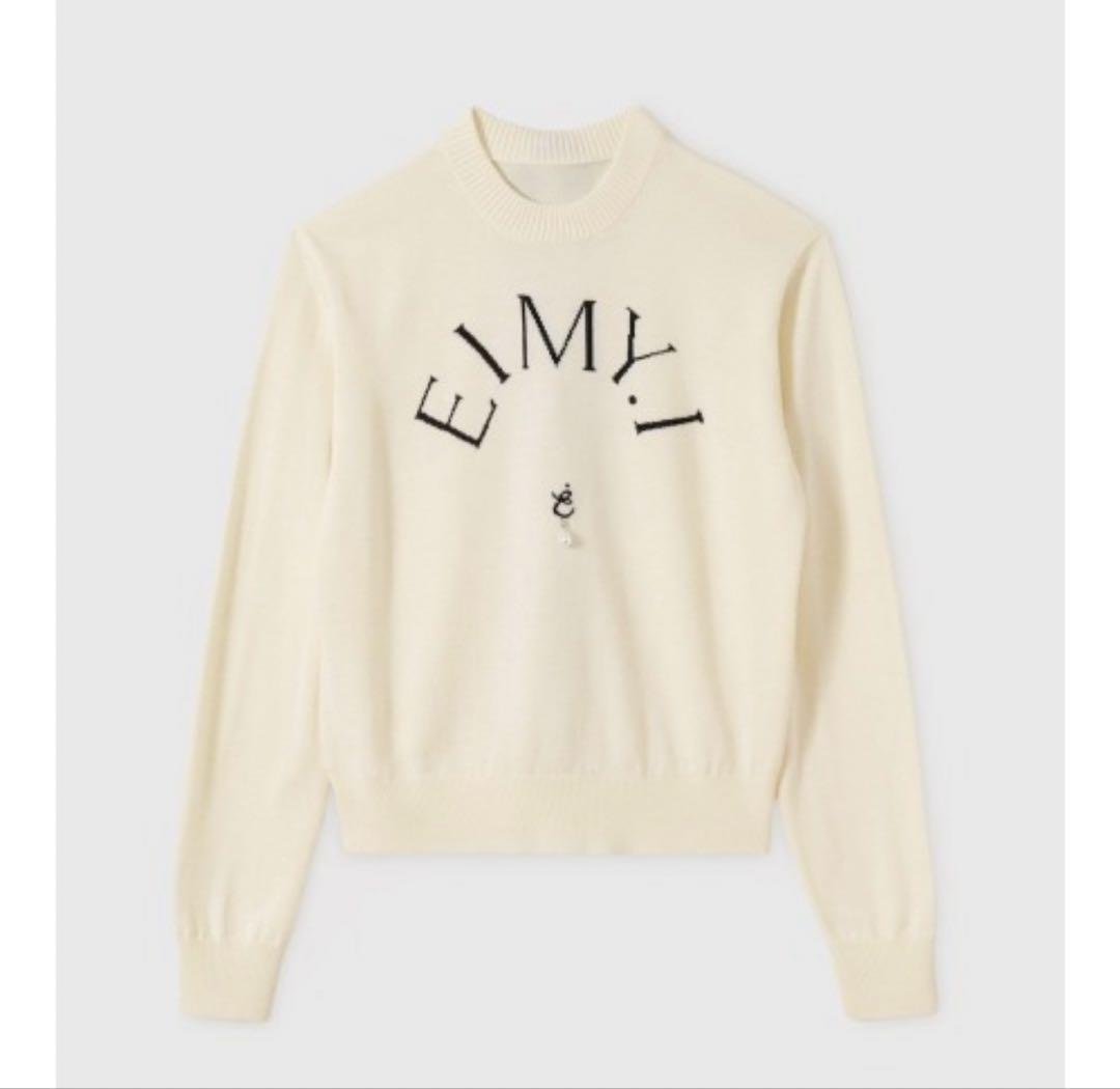 eimy istoire EIMYニットプルオーバー ホワイト
