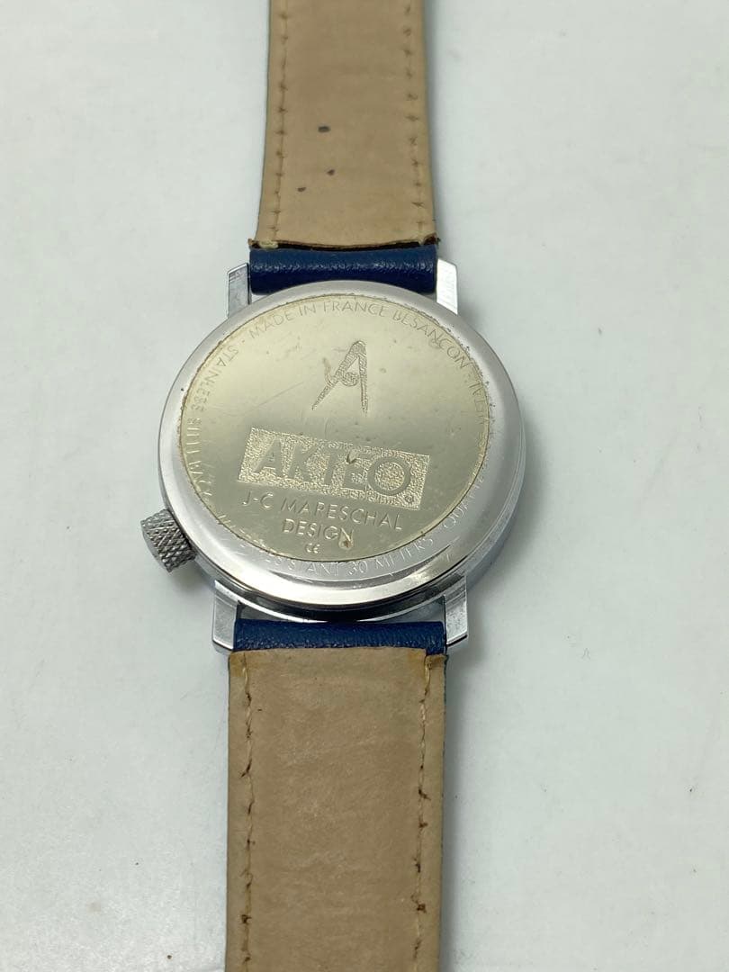 アクテオ　レザーバンド 腕時計2本セット （動作品）