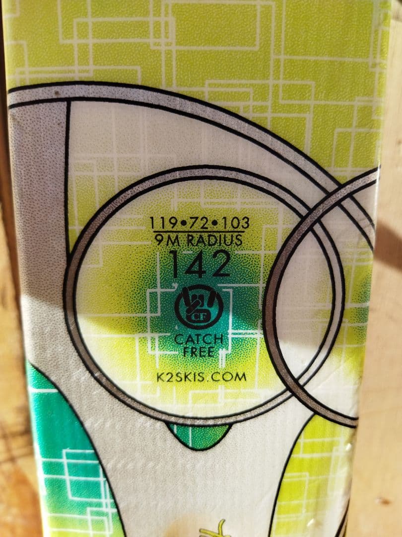 ケーツー　K2　SUPER　MYSTERY 　スキー　板　142