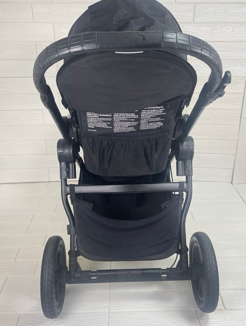 ベビージョガー　シティセレクト　２人用　折りたたみ　ベビーカー　ブラック