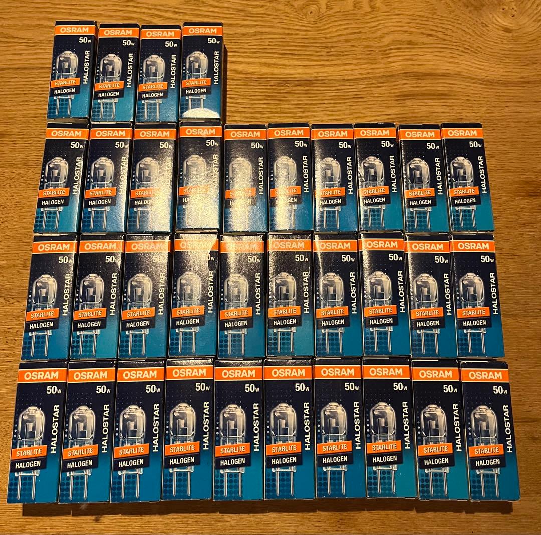 OSRAM HALOSTAR ハロゲン電球 34個セット