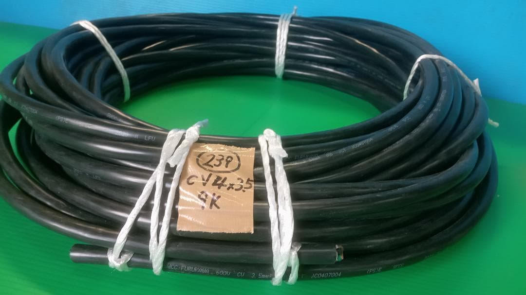 へそさま専用　CVケーブル　古河　4×3.5　No.239