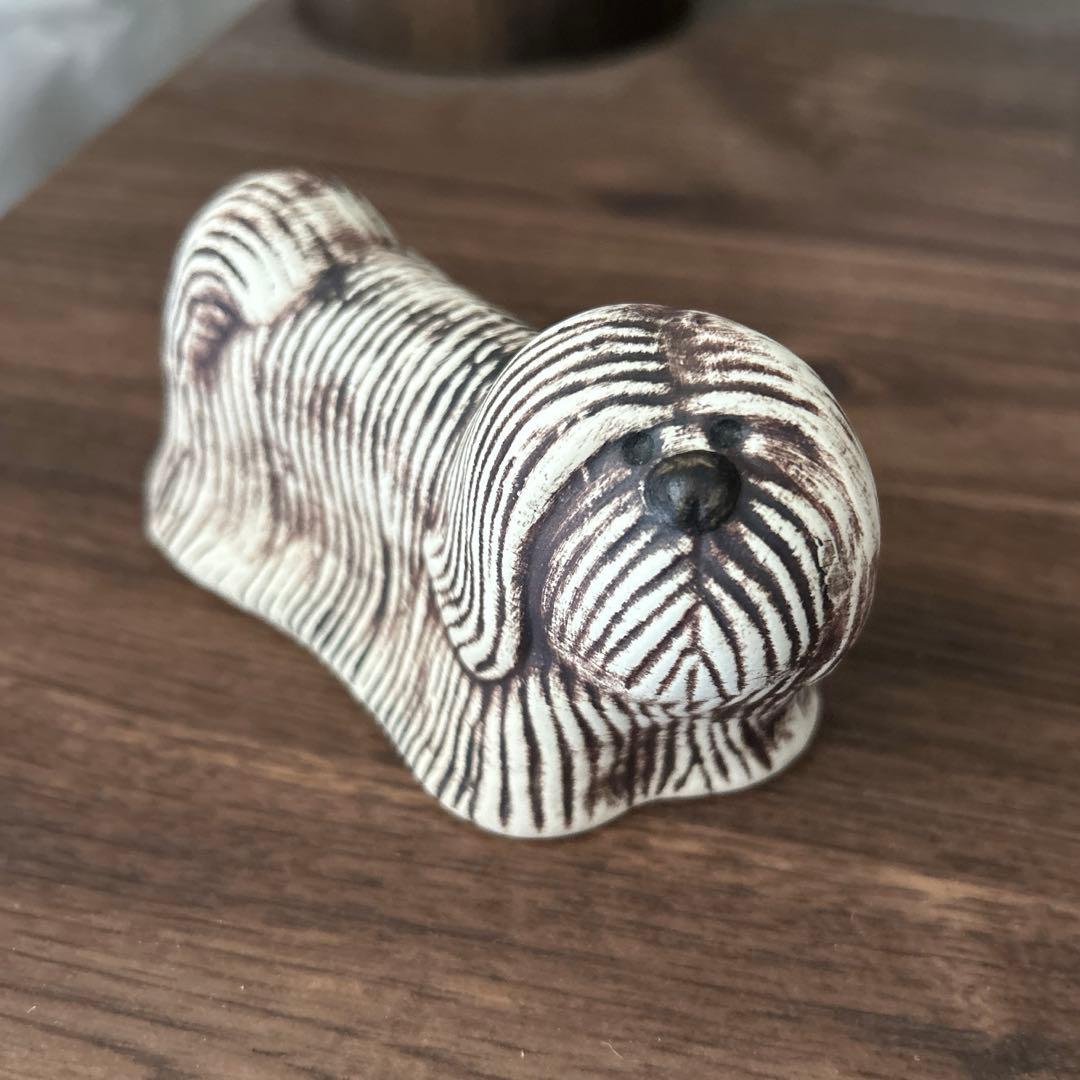 リサラーソン KENNEL（ケンネル）スカイテリア　シーズー　犬　置物　陶器