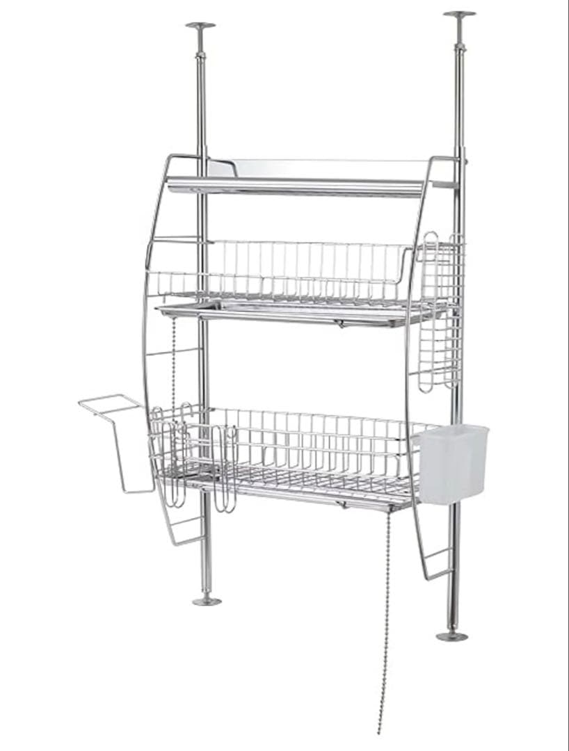 キッチン　突っ張りラック