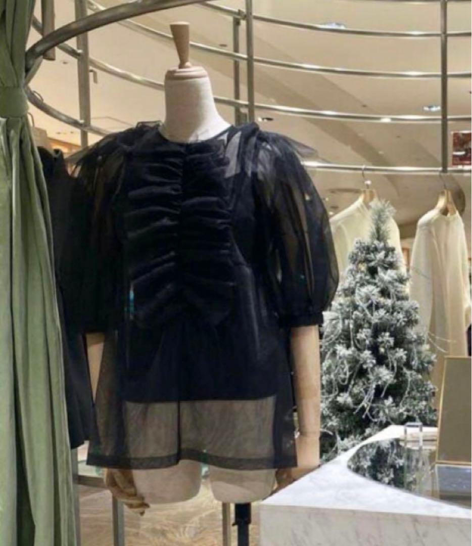 【新品タグ付き】keina rita ケイナリタ　ブラックスワンブラウス