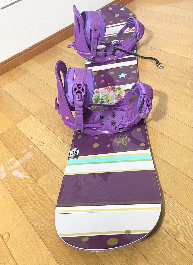 HEAD ROSE ビンディング138cm スノーボード レディース ジュニア