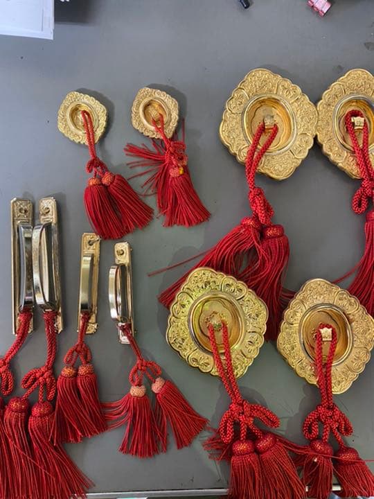 御殿引手　襖　引手