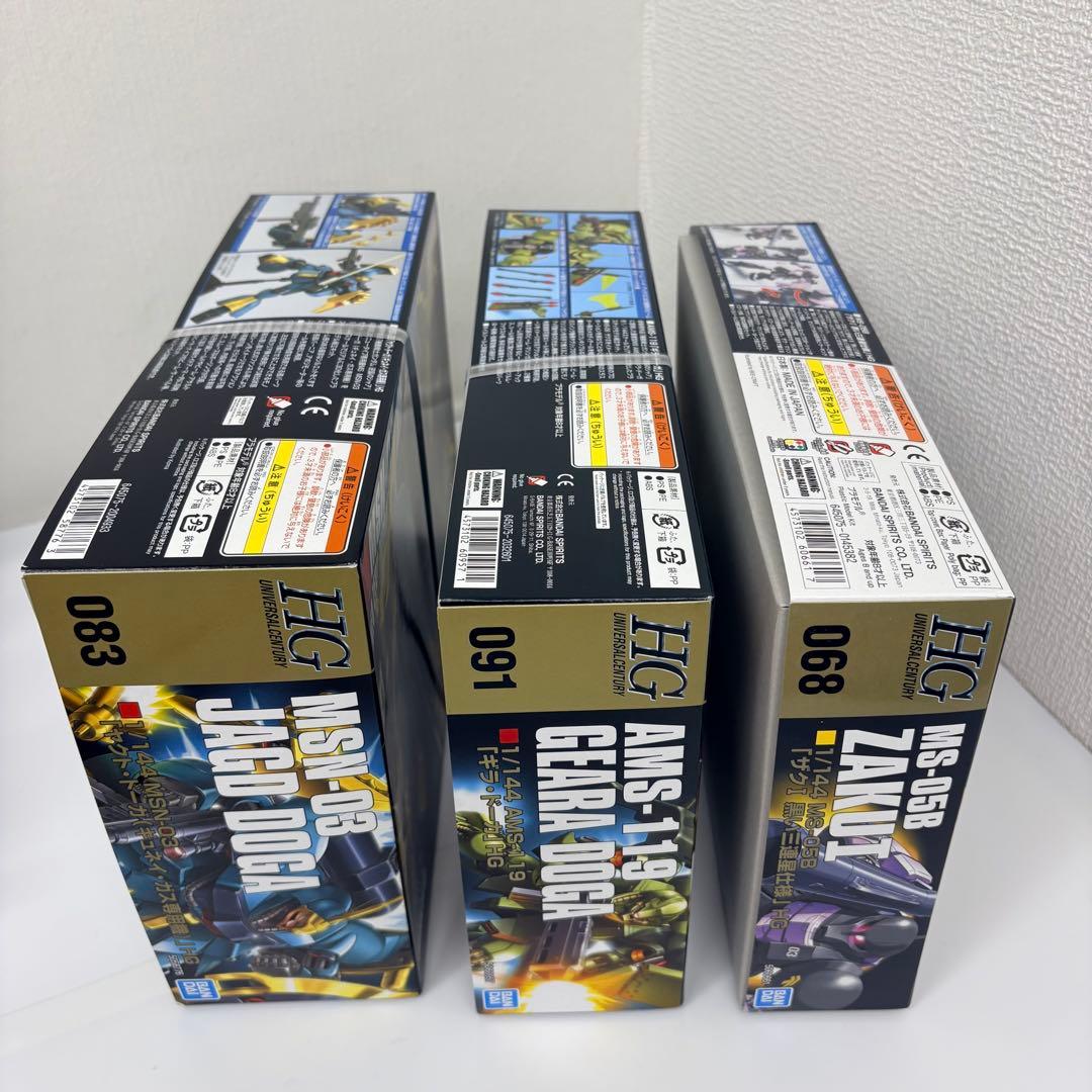 は*ん様 HGガンプラ まとめ売り ヤクト・ドーガ ザクⅠ ヅダ ギラ・ドーガ