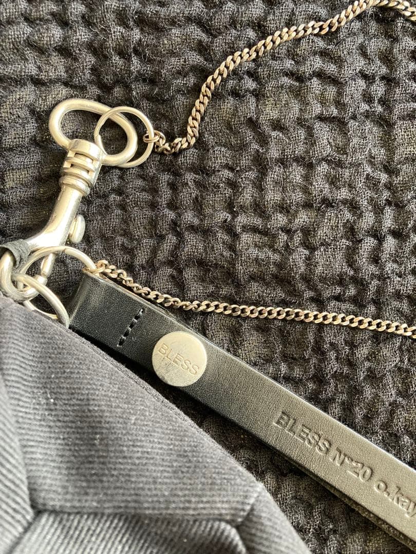 貴重【BLESS N°27/ブレス】　 チェーン付きサッカーボールバッグ