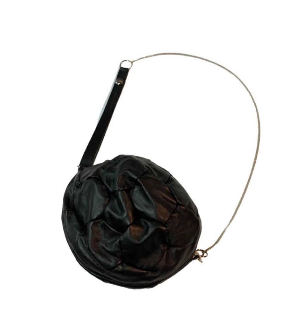 貴重【BLESS N°27/ブレス】　 チェーン付きサッカーボールバッグ