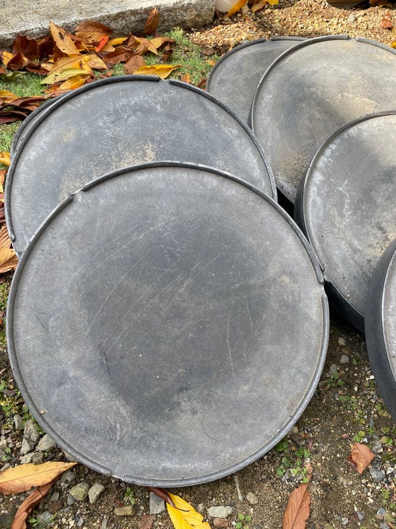 盆栽回転台　丸型　4台