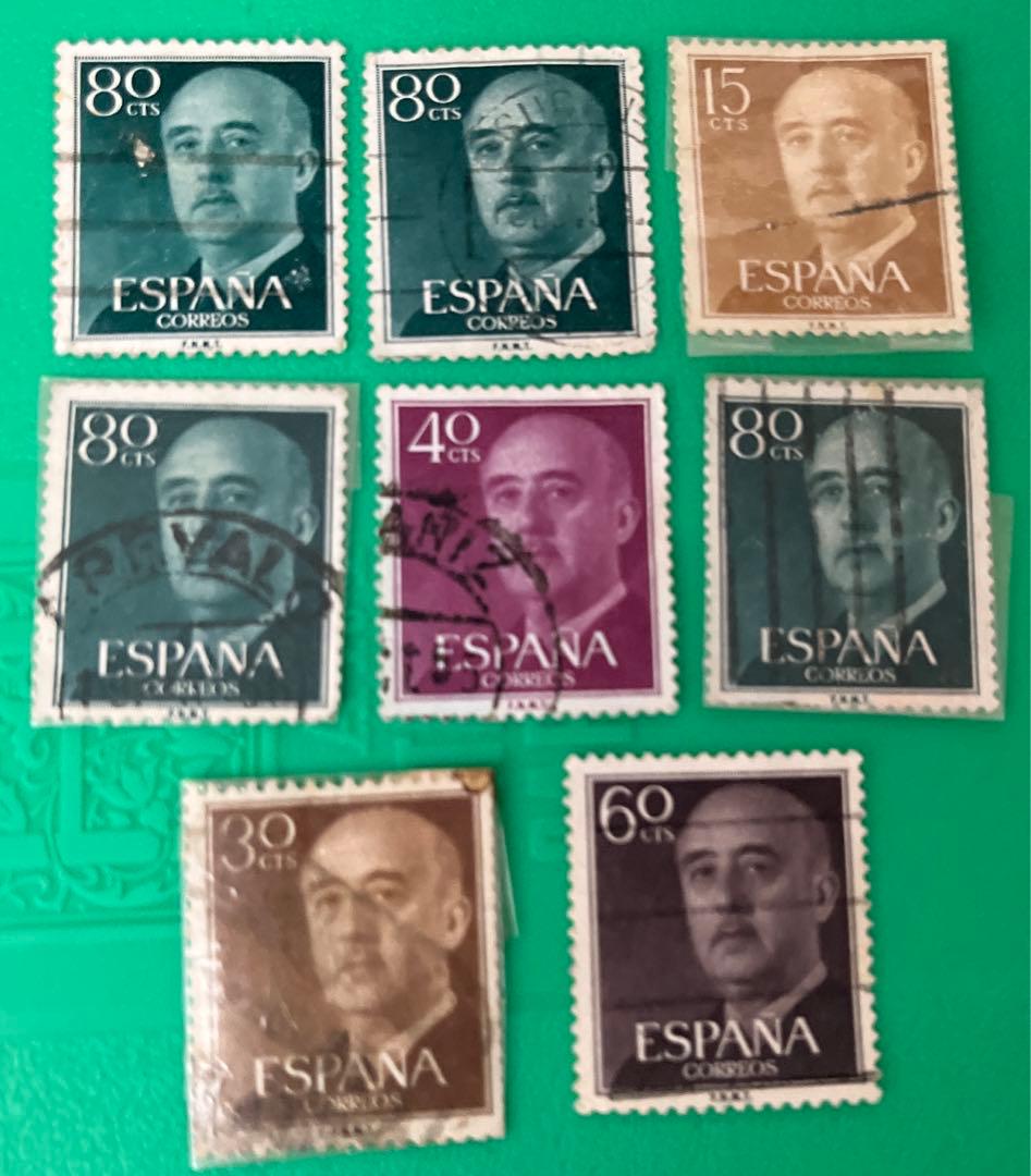 スペイン ESPANA使用済み切手セット