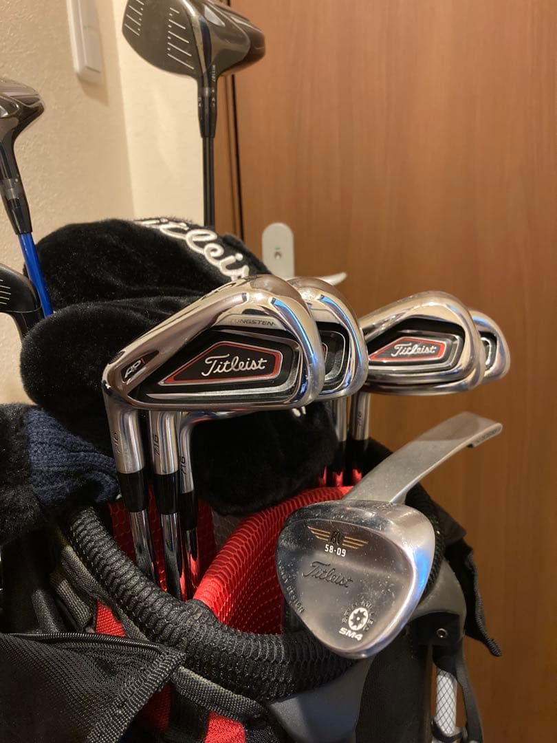 【レフティ】豪華　タイトリスト ゴルフクラブセット　ゴルフセット