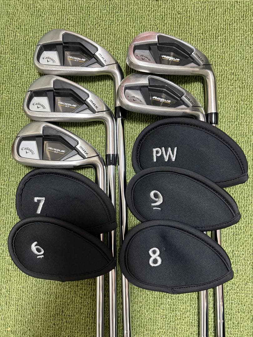 callaway ドライバー　アイアンセット(５本) ROGUE ST MAX