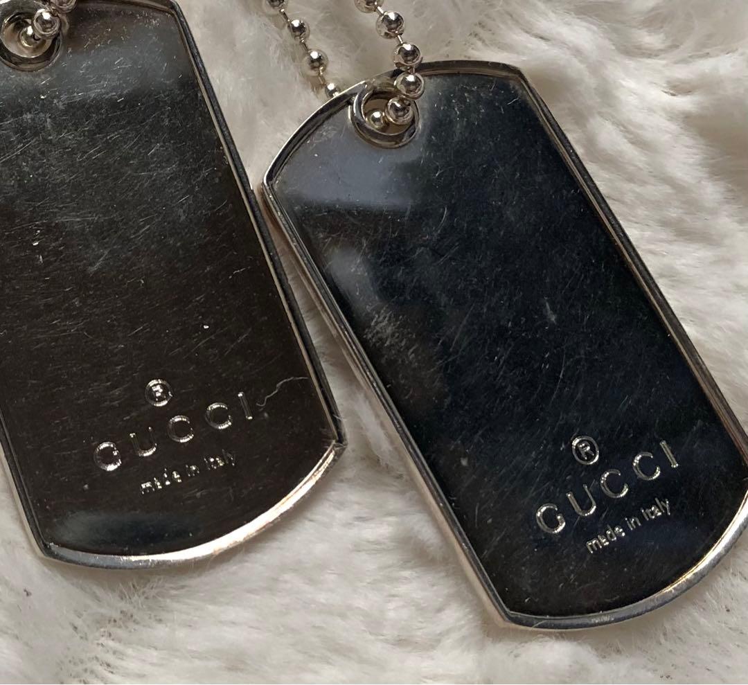 GUCCI ドックタグネックレス