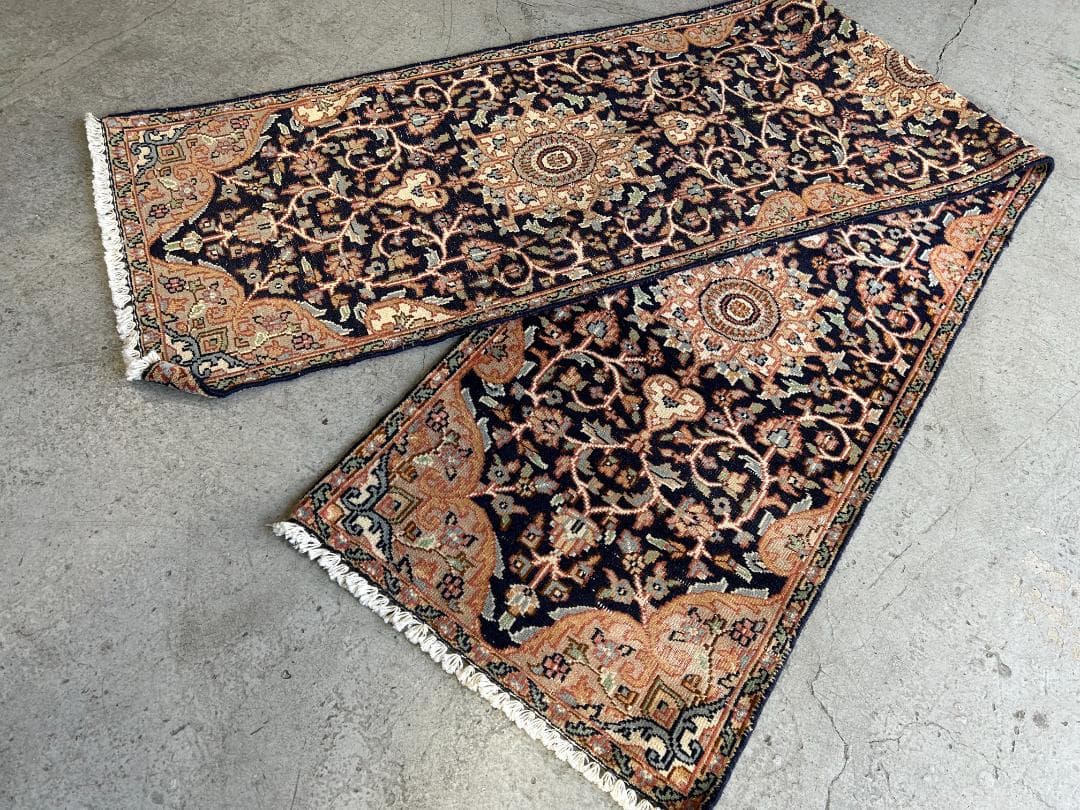 【Vintage rug】258×54cm｜ヴィンテージランナーラグ
