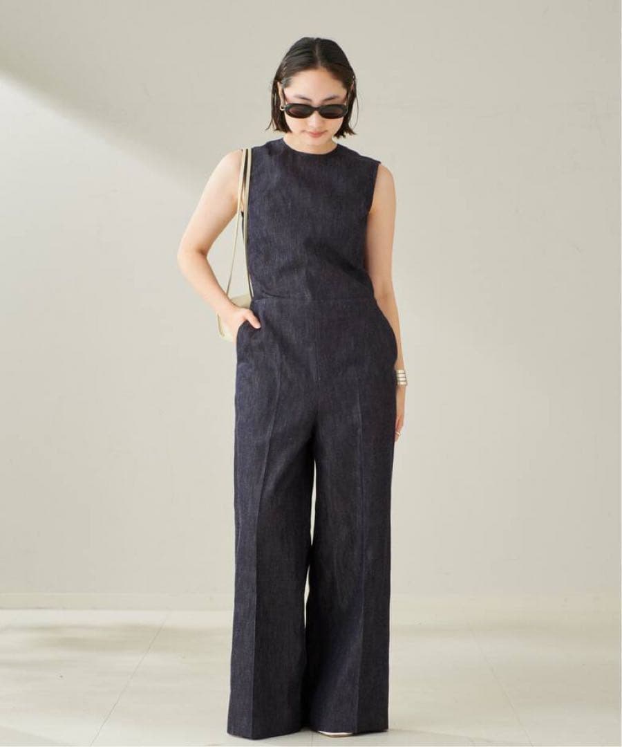 *週末お値下げ中*【新品 タグ付】Plage R’IAM デニムオールインワン