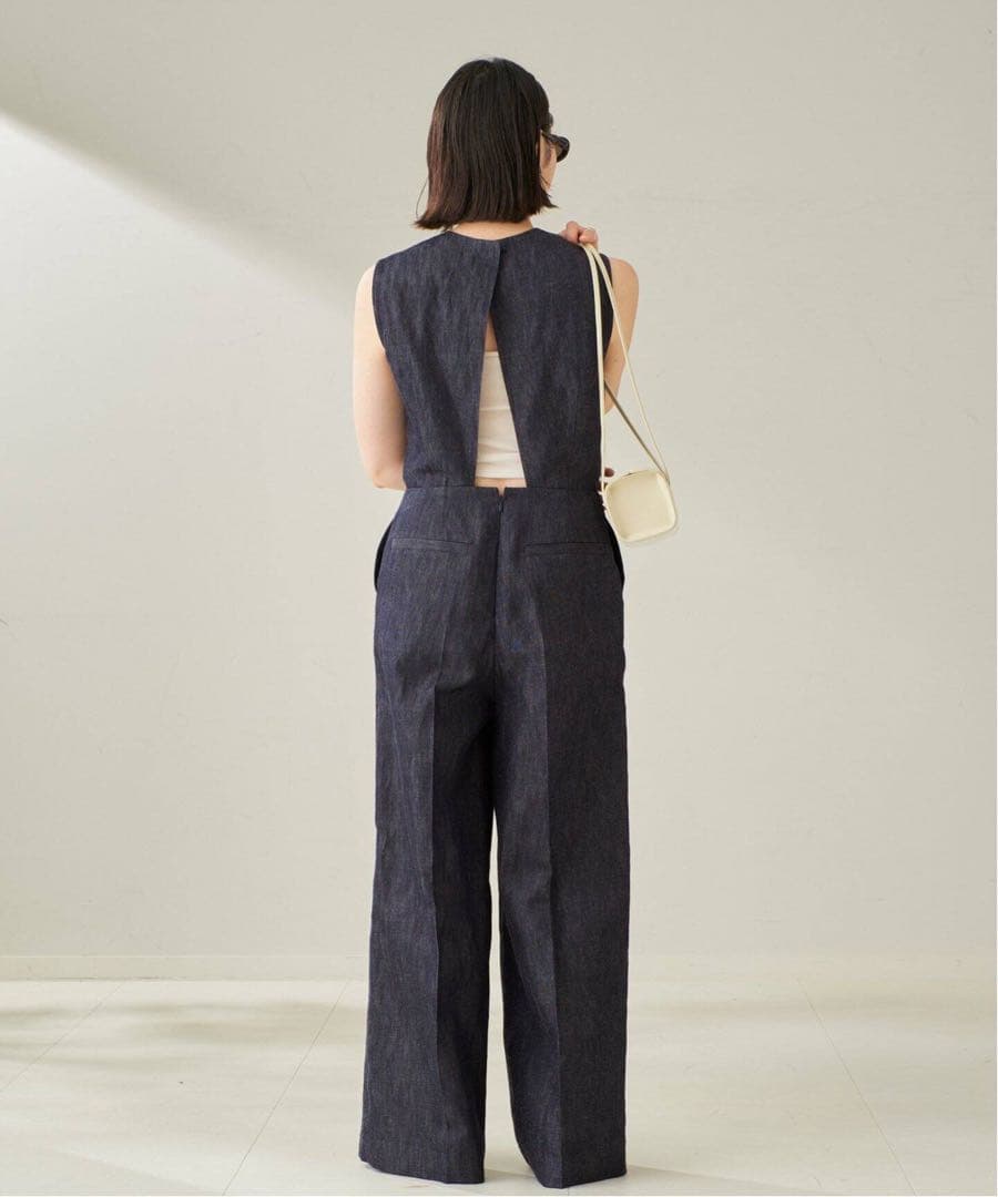 *週末お値下げ中*【新品 タグ付】Plage R’IAM デニムオールインワン