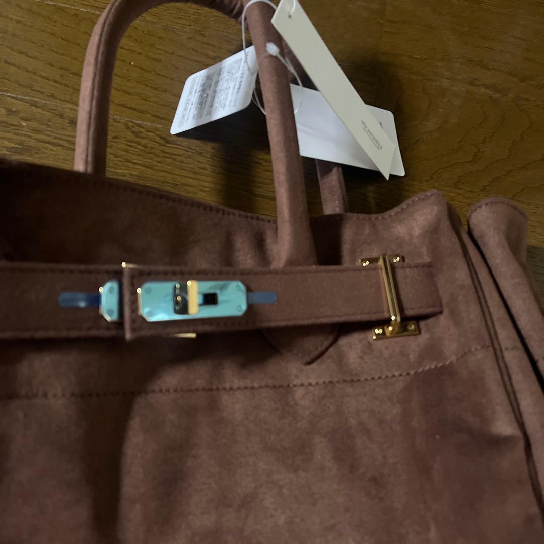 新品⭐︎sita parantica SS別注 フェイクスエードトートバッグ 茶色