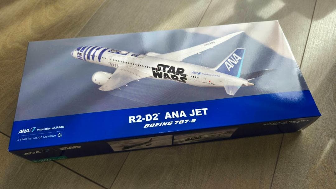 R2-D2モデル ANA JET BOEING 787-9 1/200スケール