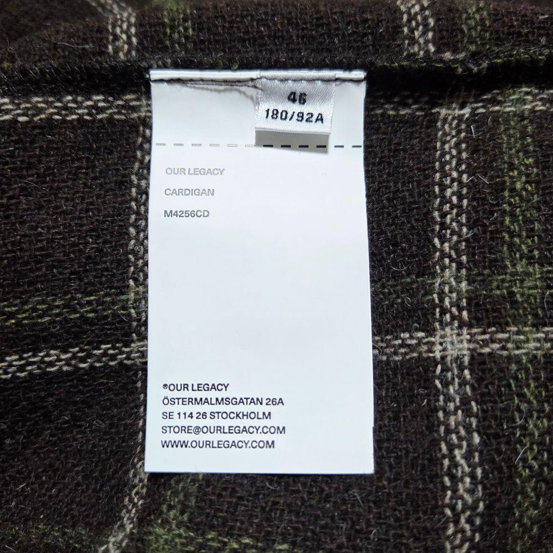 【新品】今季新作 OUR LEGACY カーディガン 46