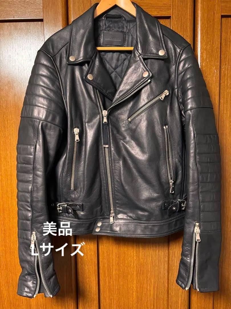 DIESEL BLACK GOLD ダブルライダースジャケット 48サイズ