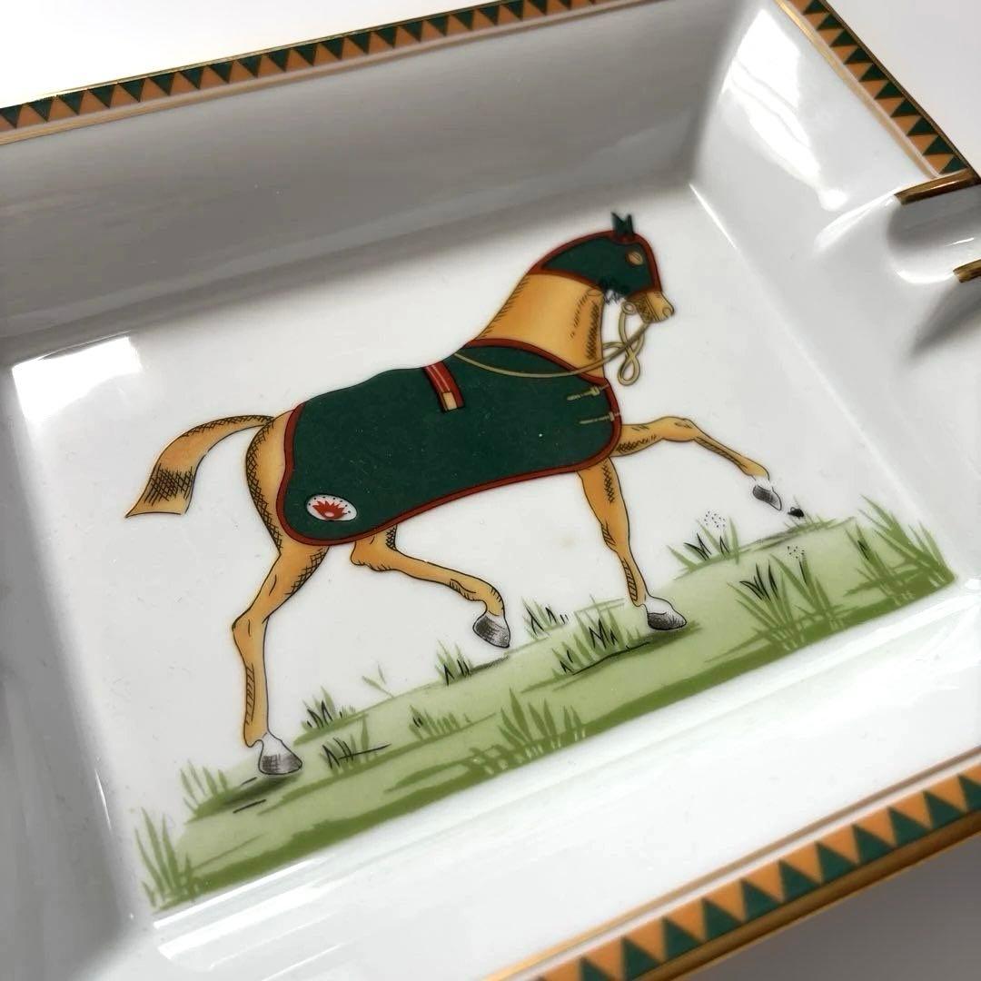 HERMES☆エルメス馬柄アッシュトレイ灰皿/小物入れ